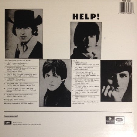 The Beatles : Help! (LP, Album, RE, RM)