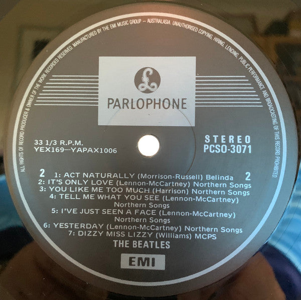 The Beatles : Help! (LP, Album, RE, RM)