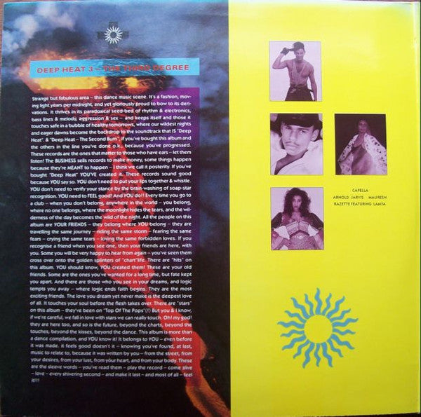 Various : Deep Heat 3 - The Third Degree (2xLP, Comp)