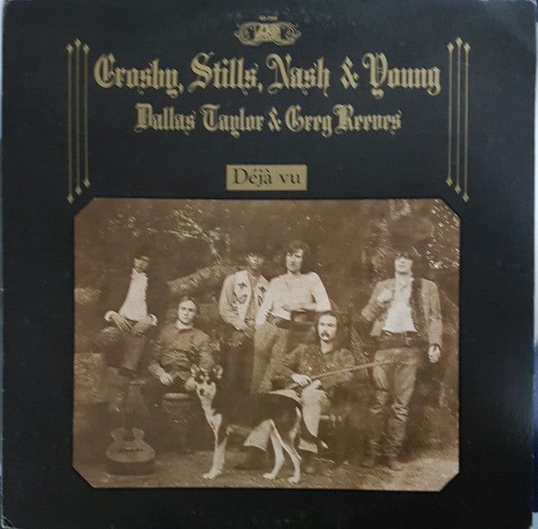 Crosby, Stills, Nash & Young : Déjà Vu (LP, Album, RE)