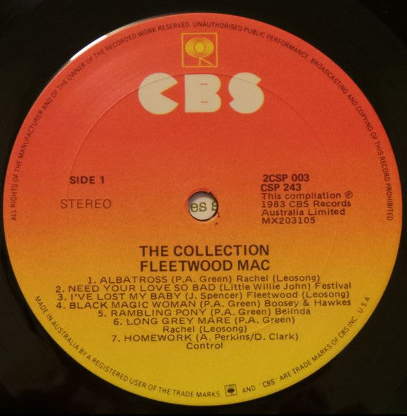 Fleetwood Mac : 1968 - 1971 The Collection (2xLP, Comp)