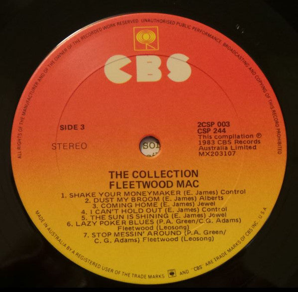 Fleetwood Mac : 1968 - 1971 The Collection (2xLP, Comp)