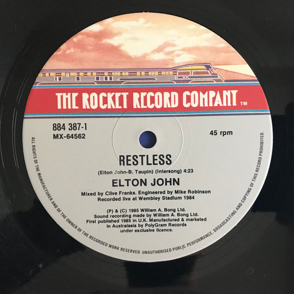 Elton John : Wrap Her Up (12", Single)