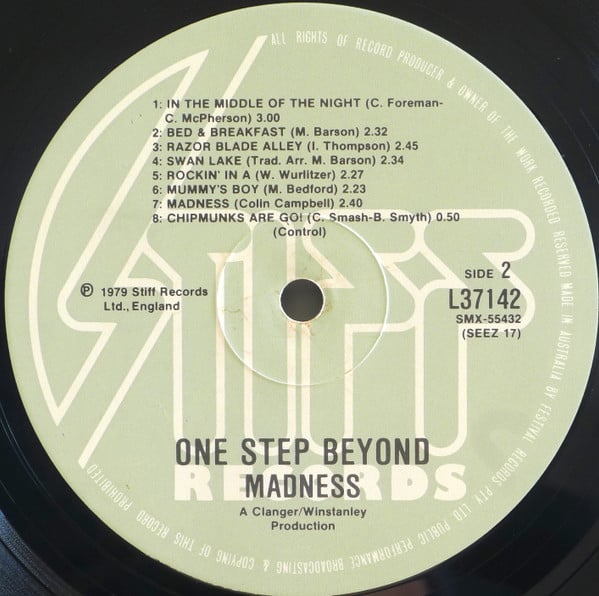 Madness : One Step Beyond... (LP, Album)