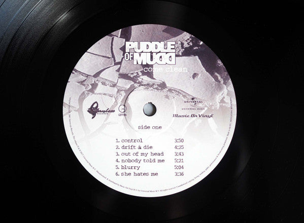 Puddle Of Mudd : Come Clean (LP, Album, RE, 180)