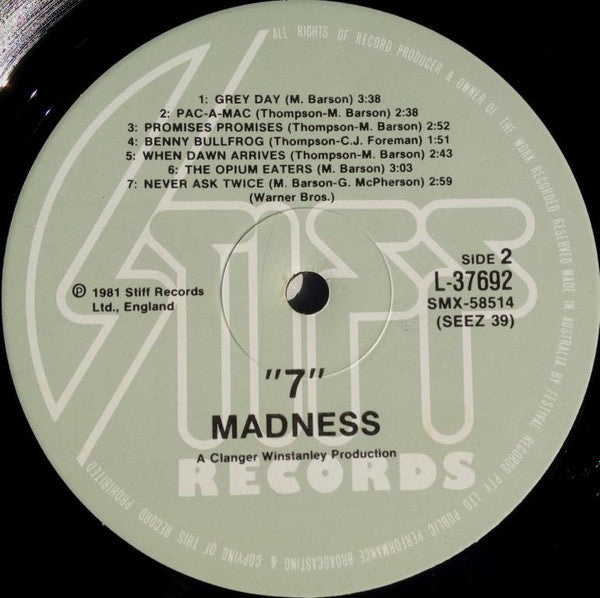 Madness : 7 (LP, Album)