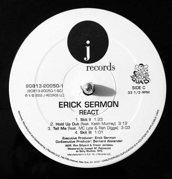 Erick Sermon : React (2xLP, Album)