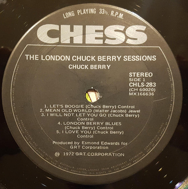 Chuck Berry : The London Chuck Berry Sessions (LP, Album, Gat)