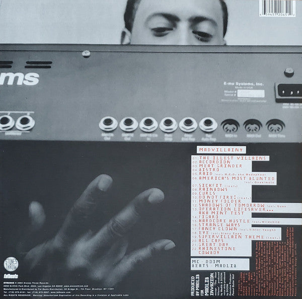 Madvillain : Madvillainy (2xLP, Album, RE, RP)