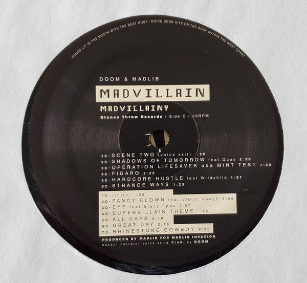 Madvillain : Madvillainy (2xLP, Album, RE, RP)