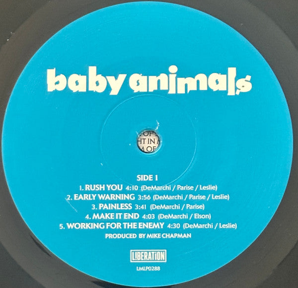 Baby Animals : Baby Animals (LP, Album, RE)