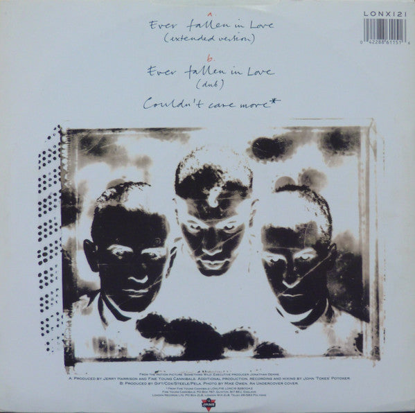 Fine Young Cannibals : Ever Fallen In Love (12", Single)