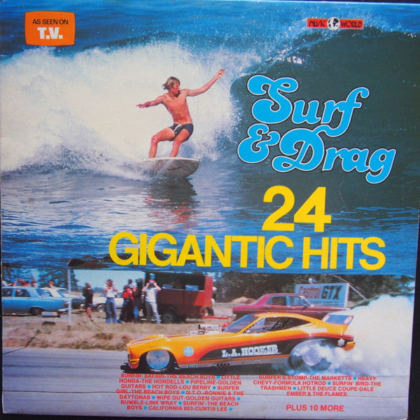 Various : Surf & Drag (LP, Comp)