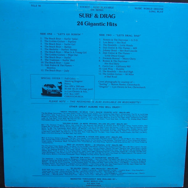 Various : Surf & Drag (LP, Comp)