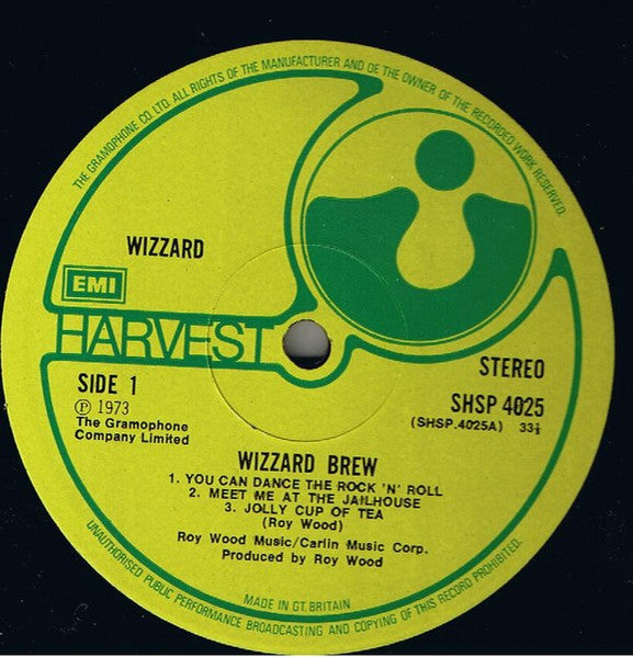 Wizzard (2) : Wizzard Brew (LP, Album)