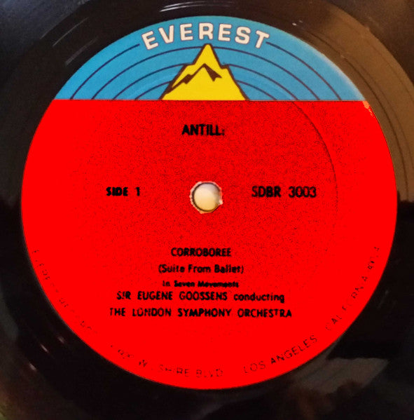 John Antill And Alberto Ginastera And Sir Eugene Goossens Conducting London Symphony Orchestra : Corroboree & Panambi: Suite From The Ballet (LP, Album)