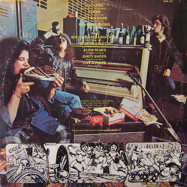 West, Bruce & Laing : Whatever Turns You On (LP, Album)