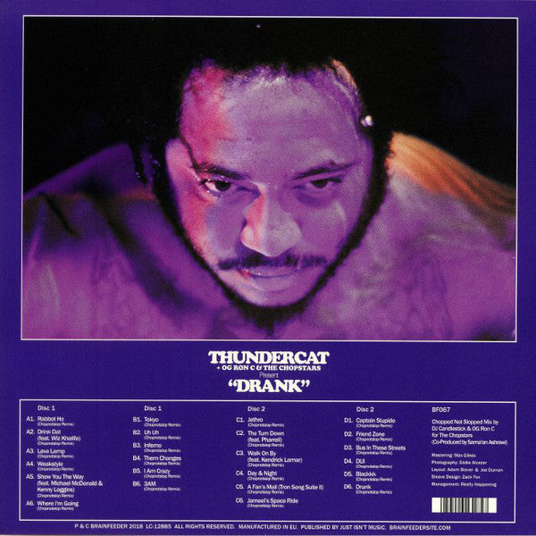 Thundercat + OG Ron C* & The Chopstars : Drank (2xLP, Mixtape, Pur)