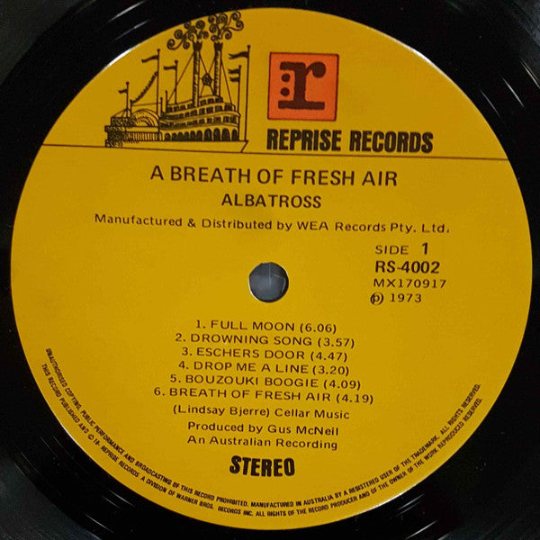 Albatross (2) : A Breath Of Fresh Air (LP, Album)
