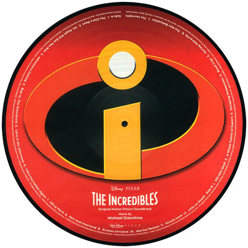 Michael Giacchino : The Incredibles (LP, Album, Pic, RE)