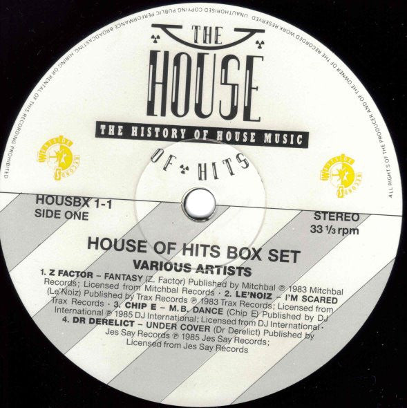 Various : The House Of Hits - The History Of House Music (Box, Comp, Ltd, Num + 14xLP, Comp)