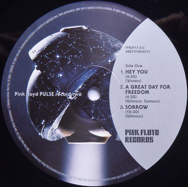 Pink Floyd : Pulse (4xLP, Album, RE, RM, 180 + Box)