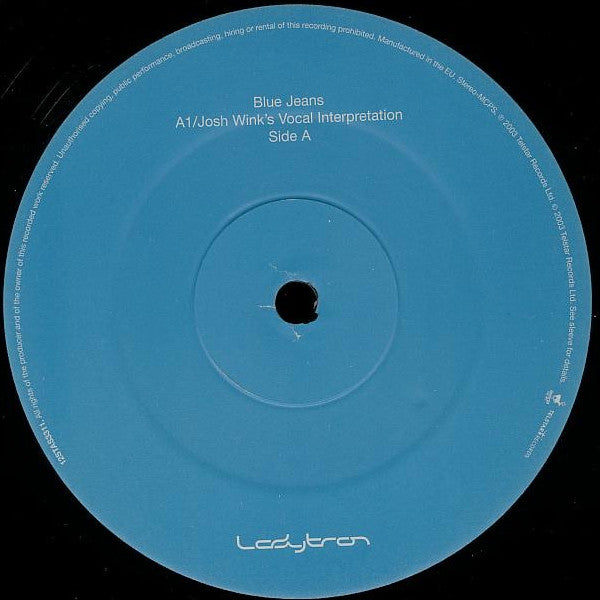 Ladytron : Blue Jeans (12", Single)