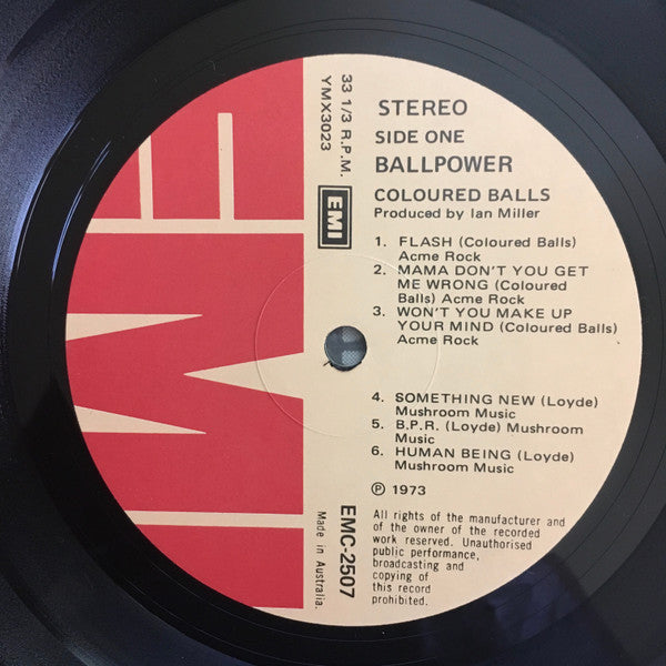 Coloured Balls : Ball Power (LP, Album)