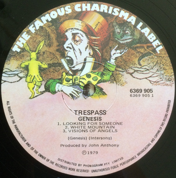 Genesis : Trespass (LP, Album, RP)