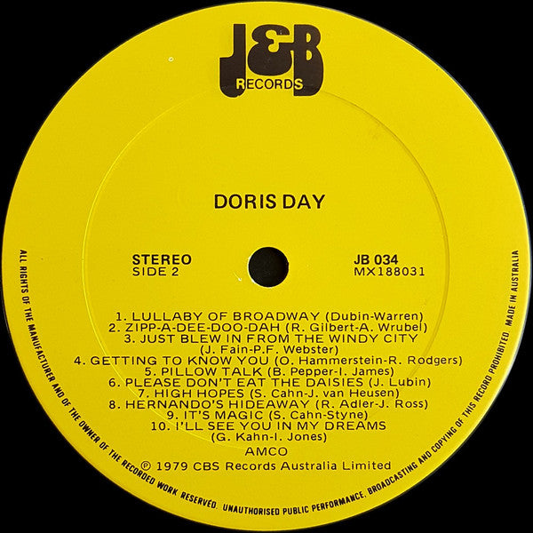Doris Day : 20 Golden Greats (LP, Comp)
