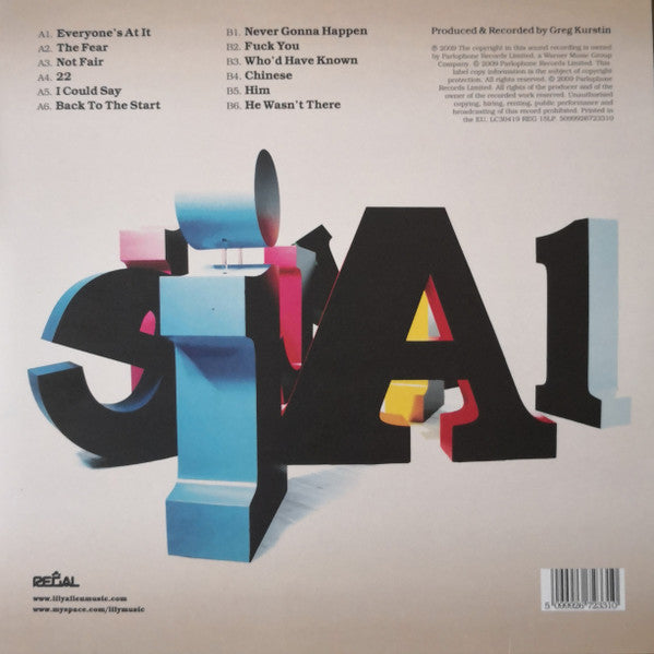 Lily Allen : It's Not Me, It's You (LP, Album, RE)