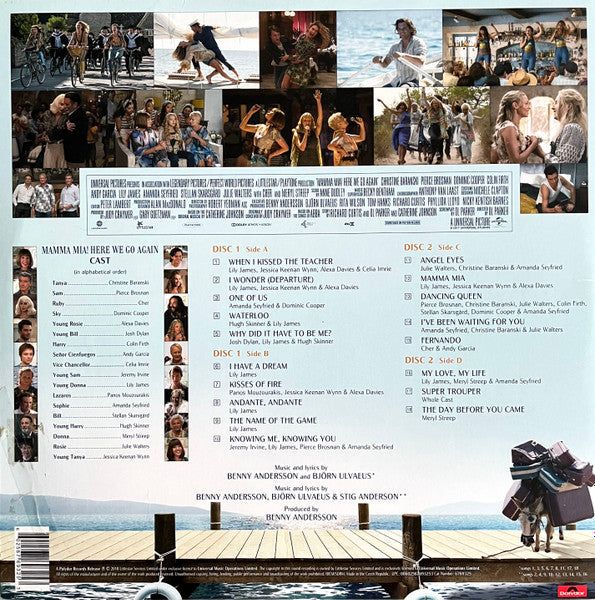 Various : Mamma Mia! Here We Go Again (The Movie Soundtrack Featuring The Songs Of ABBA) (2xLP, Album)