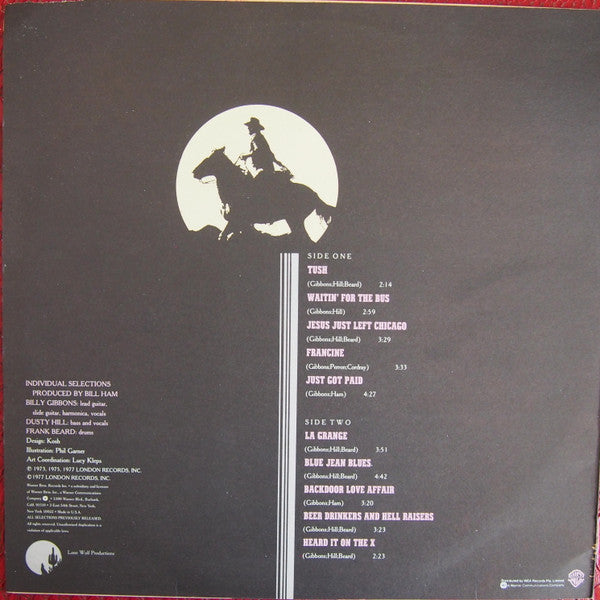ZZ Top : The Best Of ZZ Top (LP, Comp, RE)