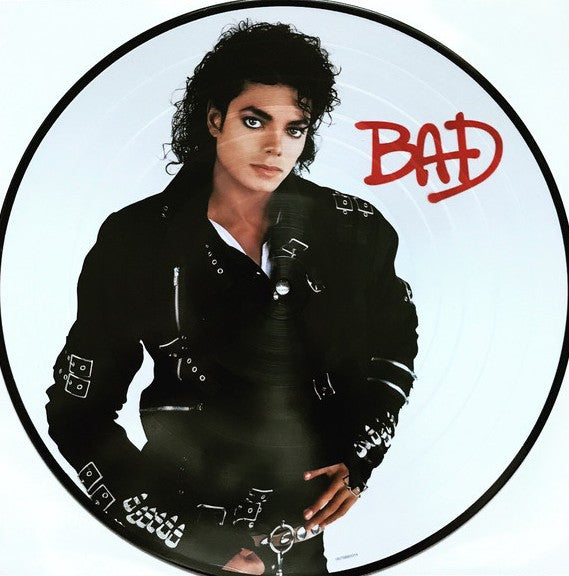 Michael Jackson : Bad (LP, Album, Pic, RE)