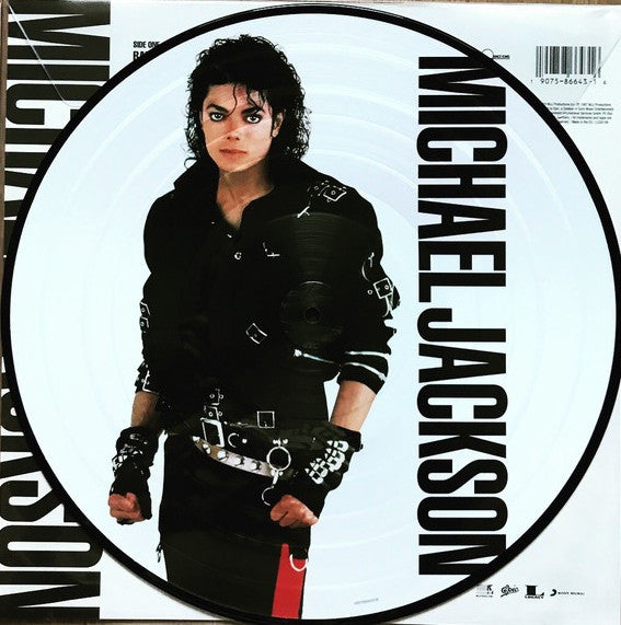 Michael Jackson : Bad (LP, Album, Pic, RE)