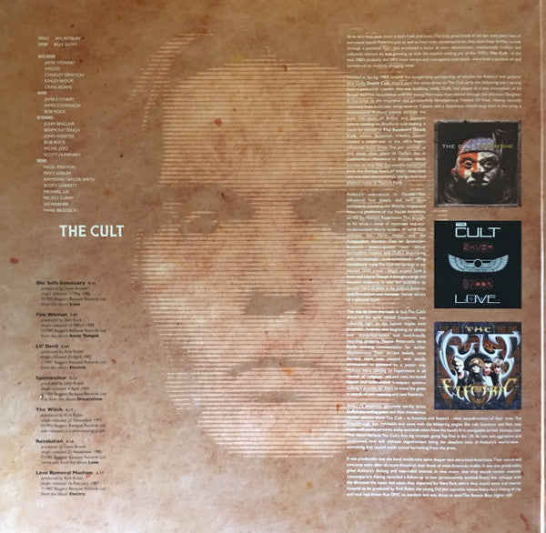 The Cult : Pure Cult The Singles 1984 - 1995 (2xLP, Comp, RE, Opt)