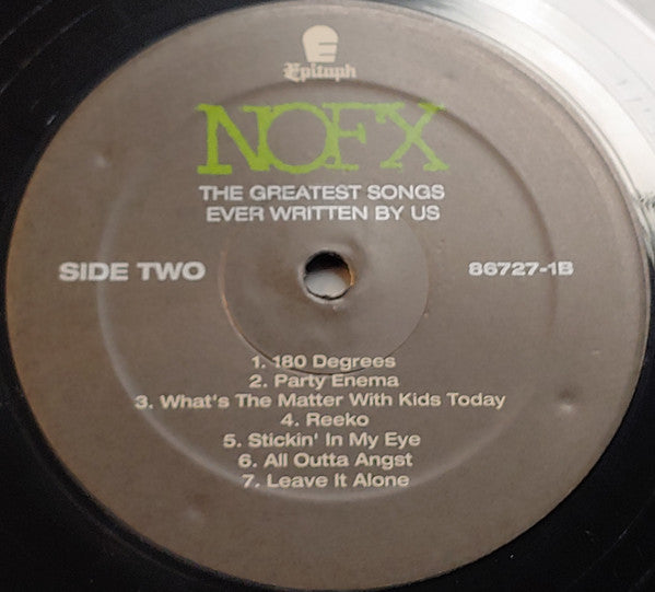 NOFX : The Greatest Songs Ever Written (By Us) (2xLP, Comp, RE)