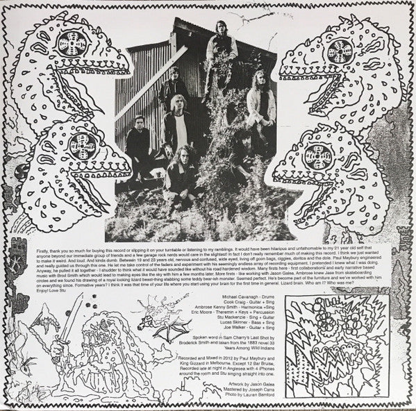 King Gizzard And The Lizard Wizard : 12 Bar Bruise (LP, Album, RE, Gre)
