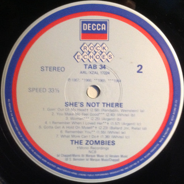 The Zombies : She's Not There (LP, Comp)