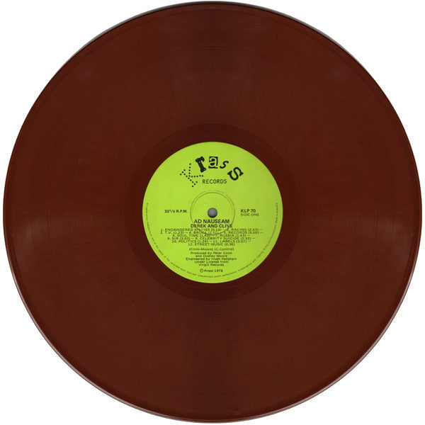 Derek & Clive : Ad Nauseam (LP, Bro)