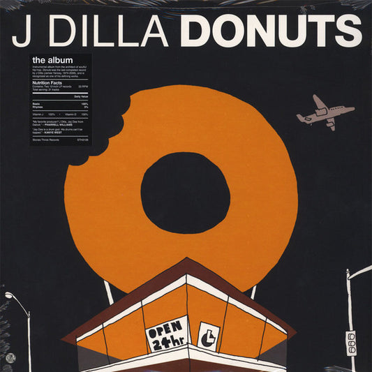 J Dilla : Donuts (2x12", Album, RE, RP)