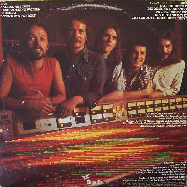 Racing Cars : Downtown Tonight (LP, Album)