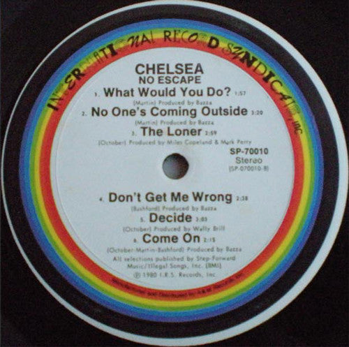Chelsea (2) : No Escape (LP, Comp)