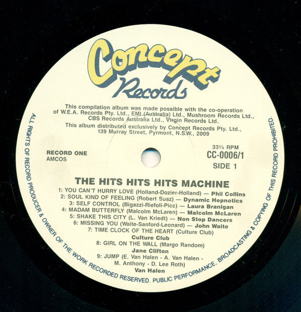 Various : The Hits Hits Hits Machine (2xLP, Comp)