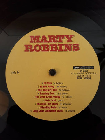 Marty Robbins : Gunfighter Ballads And Trailsongs Plus Bonus Tracks From Marty Sings Hank (LP, Album, Dir)