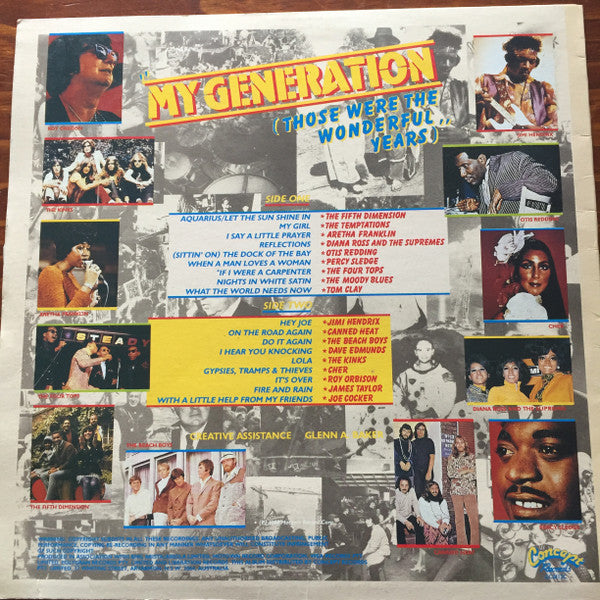 Various : My Generation (Those Were The Wonderful Years) (LP, Comp)