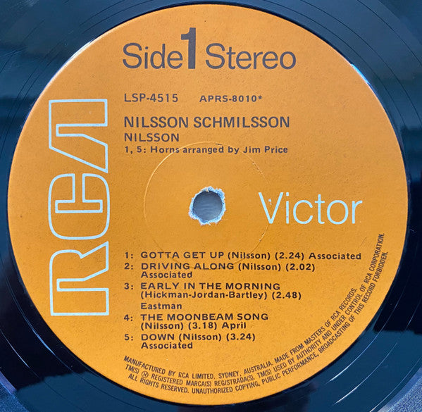 Nilsson* : Nilsson Schmilsson (LP, Album)