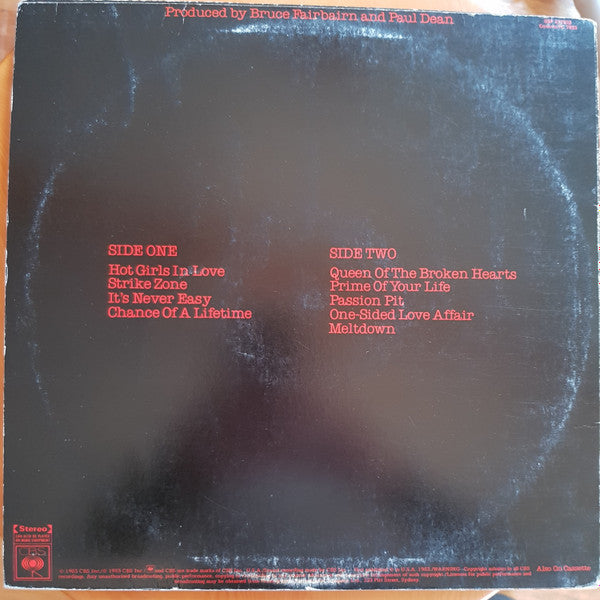 Loverboy : Keep It Up (LP, Album)