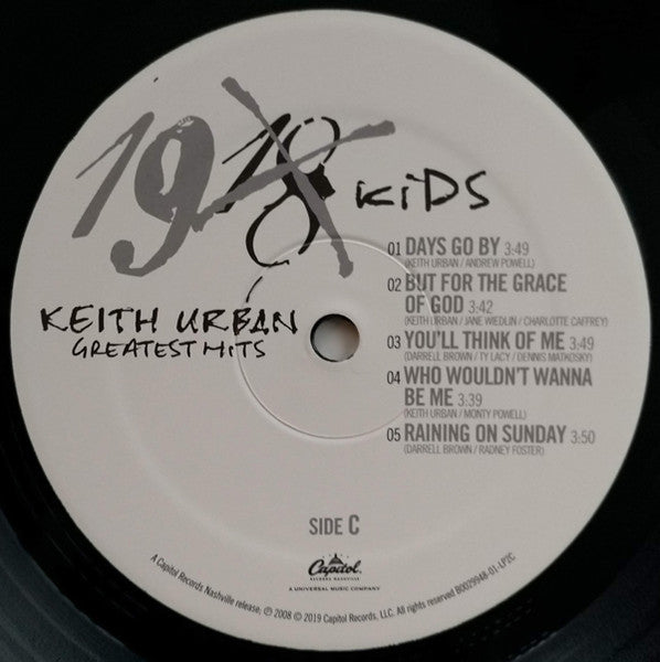 Keith Urban : Greatest Hits: 19 Kids (2xLP, Comp)