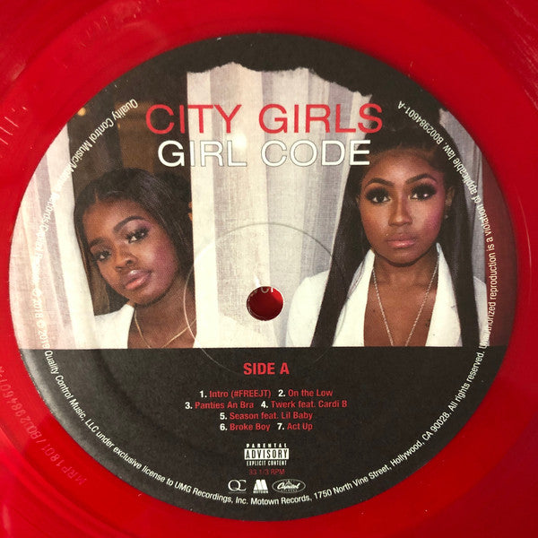 City Girls (3) : Girl Code (LP, Album, Ltd, Red)